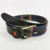 Ceinture argentine bleue et verte