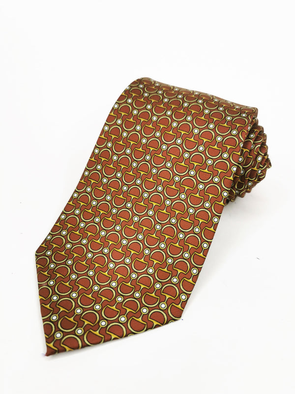 Corbata cobre con espuelas - DiversoMen