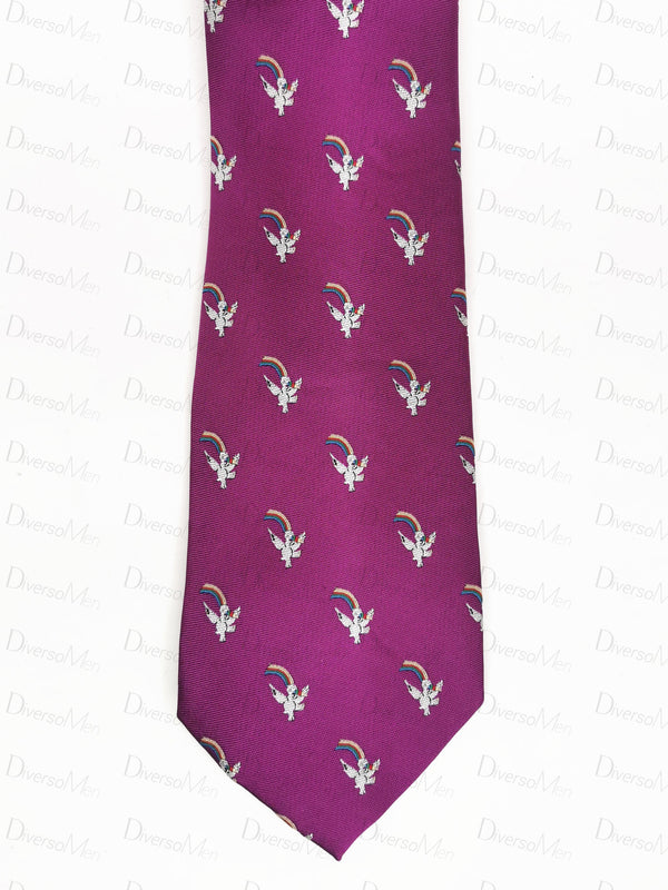 Corbata Magenta Curro Expo92 Corbatas