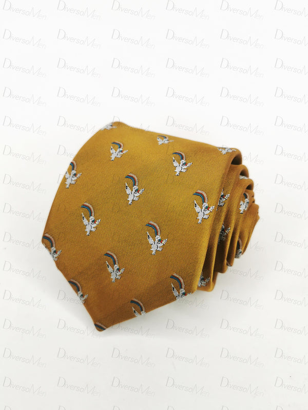 Corbata Mostaza Curro Expo92 Corbatas