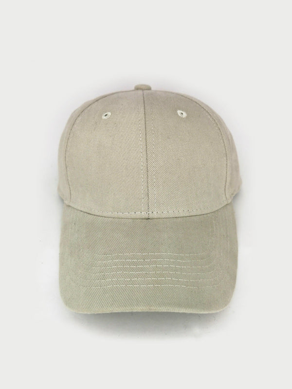 Gorra básica beige claro - DiversoMen