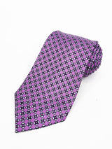 Corbata lila flores moradas - DiversoMen